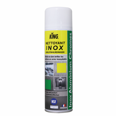 KING Reiniger voor roestvrij staal 500ML KING Reiniger voor roestvrij staal 500ML