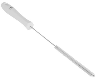 Vikan Smalle Medium Pijpborstel Ø9mm, 370mm Wit Vikan Smalle Medium Pijpborstel Ø9mm, 370mm Wit
