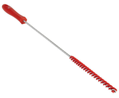 Vikan Harde Pijpborstel Met Handvat Ø10, 500mm Rood Vikan Harde Pijpborstel Met Handvat Ø10, 500mm Rood