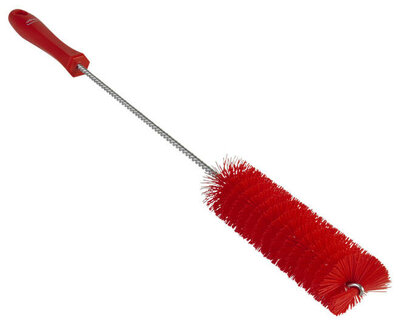 Vikan Harde Pijpborstel Met Handvat Ø40, 500mm Rood Vikan Harde Pijpborstel Met Handvat Ø40, 500mm Rood