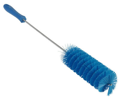 Vikan Medium Pijpborstel Met Handvat Ø50, 500mm Blauw Vikan Medium Pijpborstel Met Handvat Ø50, 500mm Blauw