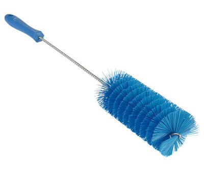 Vikan Medium Pijpborstel Met Handvat Ø60, 500mm Blauw Vikan Medium Pijpborstel Met Handvat Ø60, 500mm Blauw