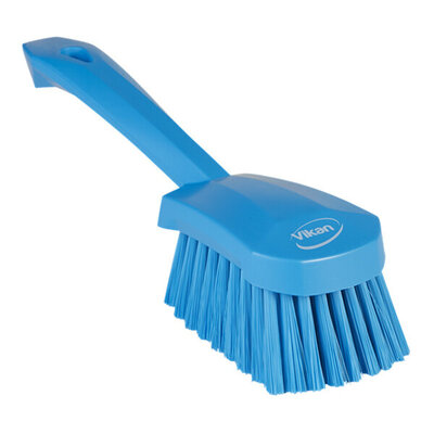 Vikan Zachte Afwasborstel Met Korte Steel 270mm Blauw Vikan Zachte Afwasborstel Met Korte Steel 270mm Blauw