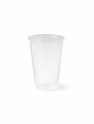 Plastic drinkbeker transparant - ds. 3000 stuks  Plastic drinkbeker transparant - ds. 3000 stuks