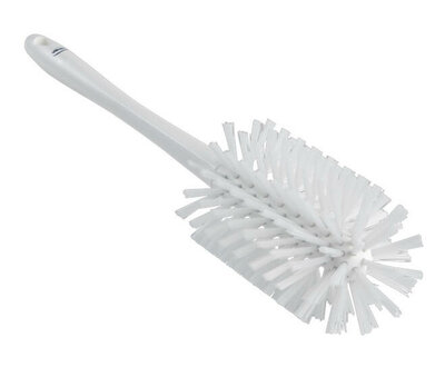 Vikan Pijpborstel Met Handvat (uit een stuk), Ø90, 460mm Wit Vikan Pijpborstel Met Handvat (uit een stuk), Ø90, 460mm Wit