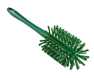 Vikan Pijpborstel Met Handvat (uit een stuk), Ø90, 460mm Groen Vikan Pijpborstel Met Handvat (uit een stuk), Ø90, 460mm Groen