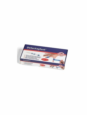 Detectaplast detect. textielpleister elastisch blauw 180x20mm 100 stuks Detectaplast detect. textielpleister elastisch blauw 180x20mm 100 stuks