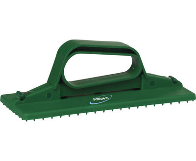 Vikan Hygiëne Padhouder Handmodel 230mm Groen  Vikan Hygiëne Padhouder Handmodel 230mm Groen