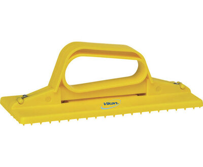 Vikan Hygiëne Padhouder Handmodel 230mm Geel Vikan Hygiëne Padhouder Handmodel 230mm Geel