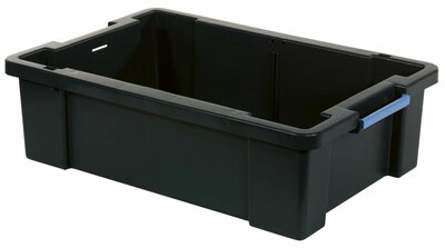 Numatic Ondiepe opbergbox zwart t.b.v EM-SM-PM werkwagens Numatic Ondiepe opbergbox zwart t.b.v EM-SM-PM werkwagens