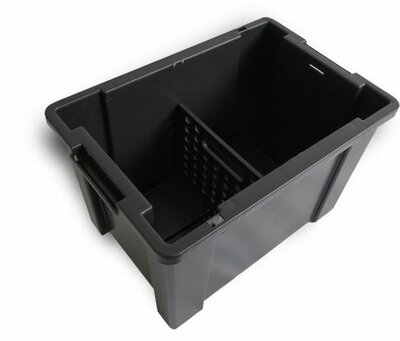 Numatic Diepe Opbergbox zwart t.b.v EM-SM-PM werkwagens Numatic Diepe Opbergbox zwart t.b.v EM-SM-PM werkwagens