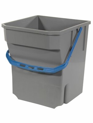 Numatic Grijze Emmer 28 Liter met blauwe hendel t.b.v. MM 1 & 2 Numatic Grijze Emmer 28 Liter met blauwe hendel t.b.v. MM 1 & 2