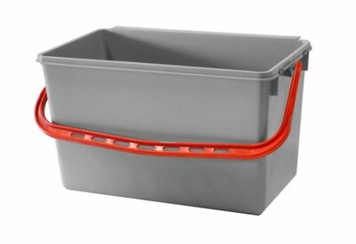 Numatic Grijze emmer 22 liter met rode hendel t.b.v. SM Numatic Grijze emmer 22 liter met rode hendel t.b.v. SM