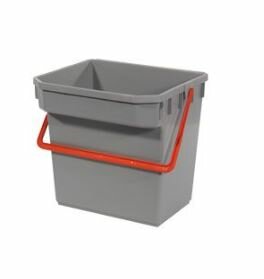 Numatic Grijze emmer 15 liter met rode hendel t.b.v. MM Numatic Grijze emmer 15 liter met rode hendel t.b.v. MM