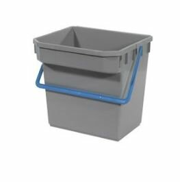 Numatic Grijze emmer 15 liter met blauwe hendel t.b.v. MM Numatic Grijze emmer 15 liter met blauwe hendel t.b.v. MM