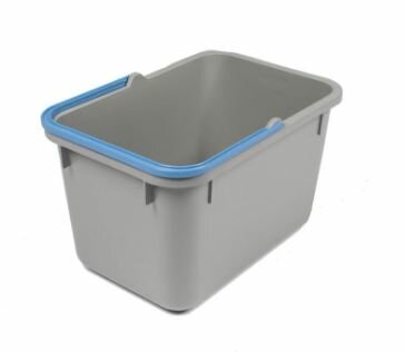 Numatic Grijze emmer 17 liter met blauwe hendel t.b.v. EM3 & EM5 Numatic Grijze emmer 17 liter met blauwe hendel t.b.v. EM3 & EM5