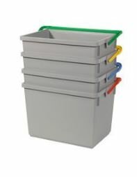 Numatic Grijze emmer 10 liter met gele hendel t.b.v. EM. Numatic Grijze emmer 10 liter met gele hendel t.b.v. EM.