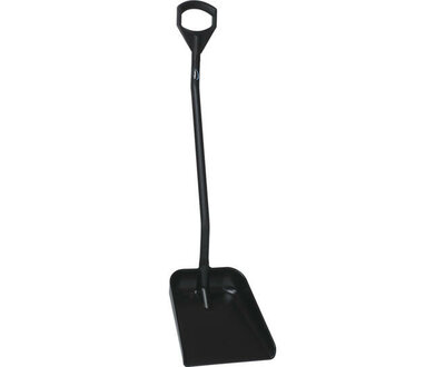 Vikan Ergonomische Schop Lange Steel 1310mm Zwart Vikan Ergonomische Schop Lange Steel 1310mm Zwart