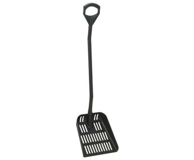 Vikan Ergonomische schep Afvoergaten 350mm Zwart Vikan Ergonomische schep Afvoergaten 350mm Zwart
