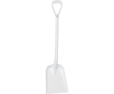 Vikan Schop D-Grip Metaal Detecteerbaar 1040mm Wit Vikan Schop D-Grip Metaal Detecteerbaar 1040mm Wit