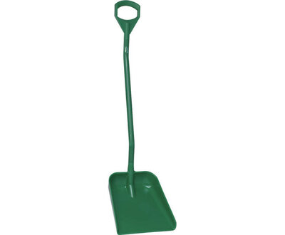 Vikan Ergonomische Schop Lange Steel 1310mm Groen  Vikan Ergonomische Schop Lange Steel 1310mm Groen