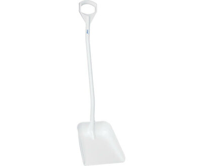 Vikan Ergonomische Schop Lange Steel 1310mm Wit Vikan Ergonomische Schop Lange Steel 1310mm Wit