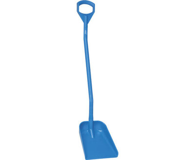 Vikan Ergonomische Schop Lange Steel 1280mm Blauw Vikan Ergonomische Schop Lange Steel 1280mm Blauw
