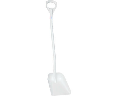 Vikan Ergonomische Schop Lange Steel 1280mm Wit Vikan Ergonomische Schop Lange Steel 1280mm Wit