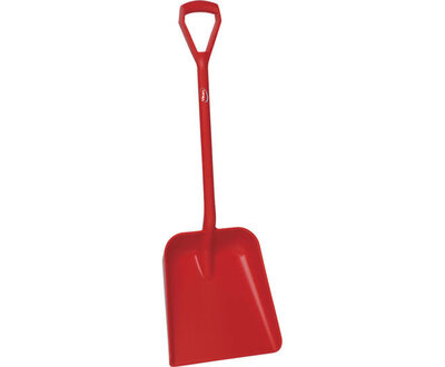 Vikan Schop D-Grip Korte Steel 1035mm Rood Vikan Schop D-Grip Korte Steel 1035mm Rood
