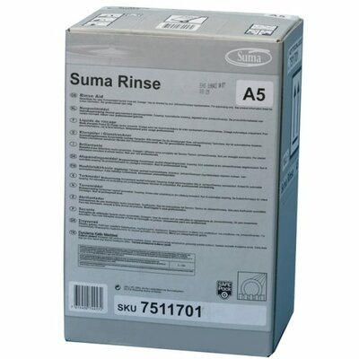 Suma rinse A5  safepack 10 ltr (naglansmiddel) Suma rinse A5  safepack 10 ltr (naglansmiddel)