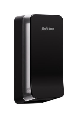 Satino Hyginity Toiletpapierdispenser losse vellen Zwart BT1 Satino Hyginity Toiletpapierdispenser losse vellen Zwart BT1