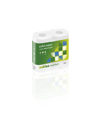 Satino bij wepa comfort toiletpapier mini rollen 