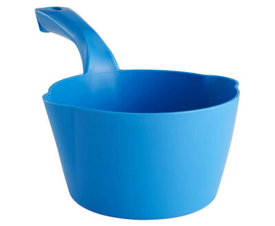 Vikan Hygiëne Schepbak Rond Met Schenktuit 1L Blauw Vikan Hygiëne Schepbak Rond Met Schenktuit 1L Blauw
