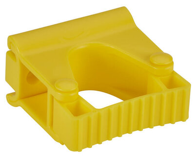 Vikan Hygiëne Klem voor Hi-Flex Wandhouder 82mm Geel Vikan Hygiëne Klem voor Hi-Flex Wandhouder 82mm Geel