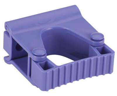 Vikan Hygiëne Klem voor Hi-Flex Wandhouder 82mm Paars Vikan Hygiëne Klem voor Hi-Flex Wandhouder 82mm Paars