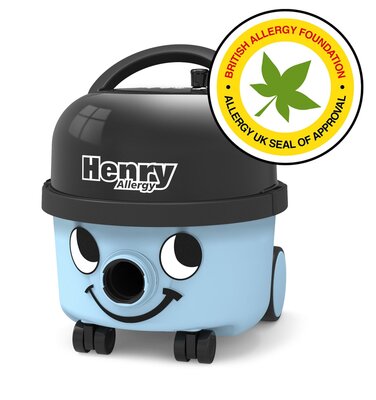 Numatic Stofzuiger Henry Allergy HVA160-11 summer blue met kit AS9 Numatic Stofzuiger Henry Allergy HVA160-11 summer blue met kit AS9