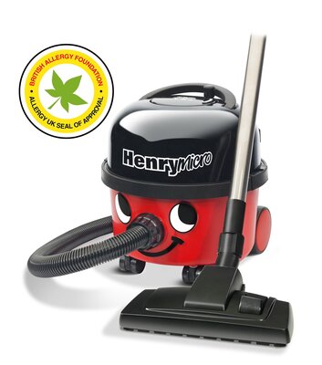 Numatic Stofzuiger Henry Micro HVR200MT rood met kit AST1 Numatic Stofzuiger Henry Micro HVR200MT rood met kit AST1