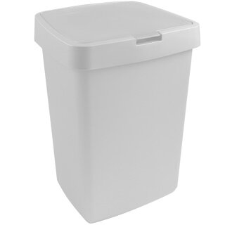 Sunware Delta prullenbak klep 25L wit Sunware Delta prullenbak klep 25L wit