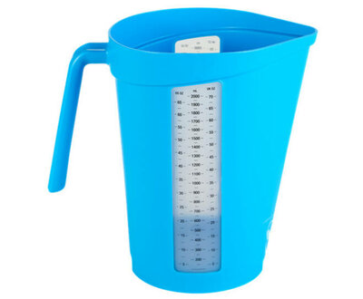 Vikan Hygiëne  Maatbeker 2 Liter Blauw Vikan Hygiëne  Maatbeker 2 Liter Blauw