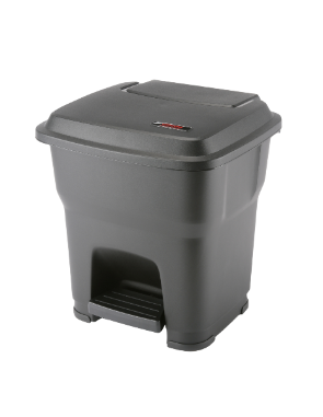 Vileda HERA Pedal Bin 35l - Zwart  Vileda HERA Pedal Bin 35l - Zwart