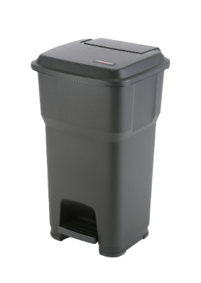 Vileda HERA Pedal Bin 60l - Zwart  Vileda HERA Pedal Bin 60l - Zwart