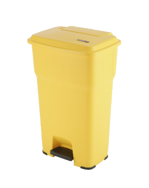 Vileda HERA Pedal Bin 85l - Geel Vileda HERA Pedal Bin 85l - Geel